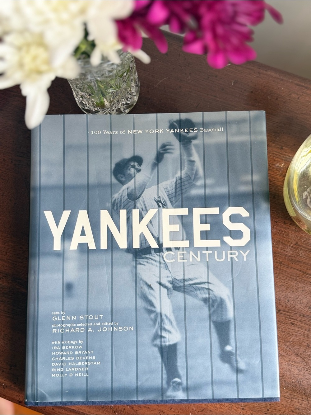 Yankees Century Hardcover Book - Blue